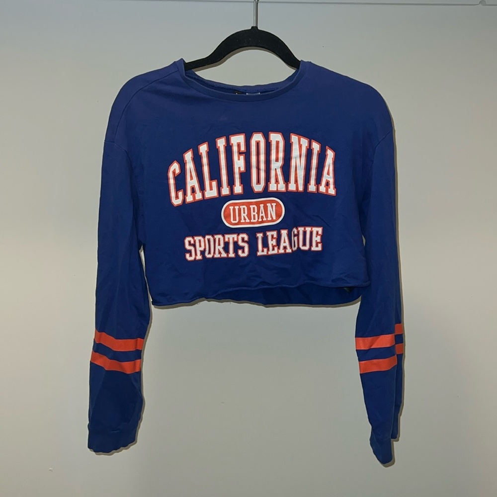 Long Sleeve Crop Top